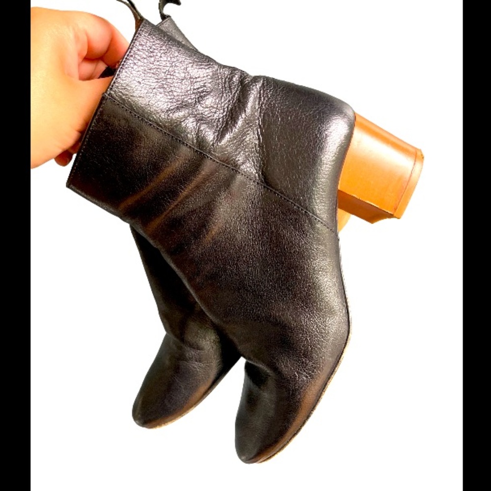 Isabel Marant Etoile Danay Black Leather Boot 36